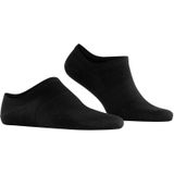 FALKE ClimaWool temperatuurregulerend vochtregulerend duurzaam lyocell merinowol footies heren zwart - Maat 39-40