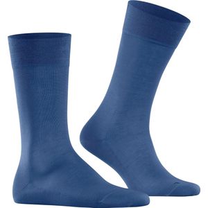 FALKE Heren Sokken - Sensitive Malaga - Blauw Sapphire - Katoen - 1 Paar