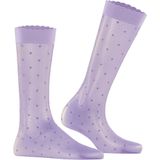 FALKE - Dot - Kniekousen - Paars - Synthetisch, 1 Paar, 15 Denier