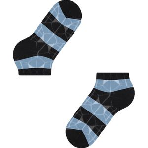 FALKE - Hyper Pop - Sneakersokken - Zwart - Duurzaam Katoen