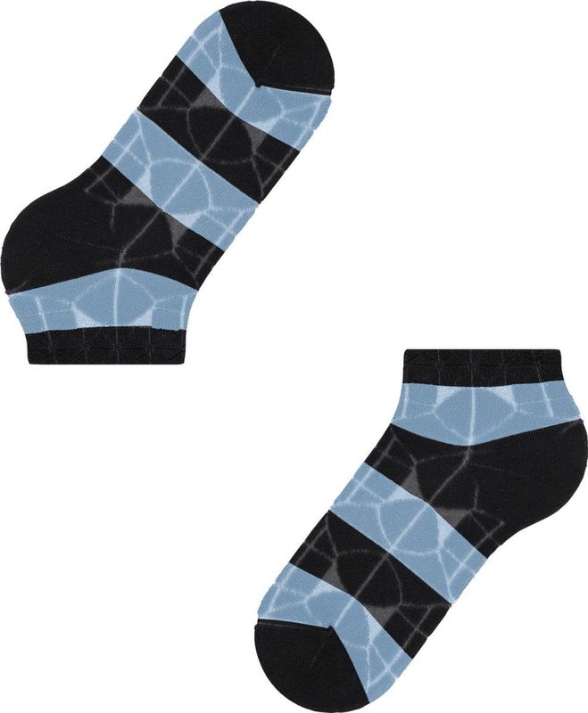 FALKE - Hyper Pop - Sneakersokken - Zwart - Duurzaam Katoen