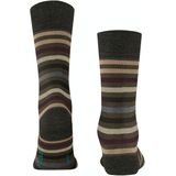 FALKE - Gestreepte Huissokken - Multikleur - Wol/Katoen