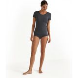 FALKE - Daily Climawool - T-shirt - Donkergrijs - Merinowol en Lyocell