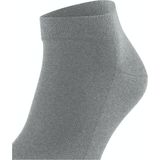 FALKE - Sensitive London - Enkelsokken - Grijs - Katoen met Comfort Tailleband