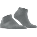 FALKE - Sensitive London - Enkelsokken - Grijs - Katoen met Comfort Tailleband