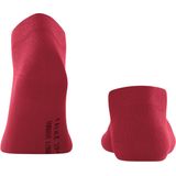 FALKE - Sensitive London - Enkelsokken - Rood - Katoen met Comfort Tailleband