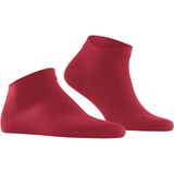 FALKE - Sensitive London - Enkelsokken - Rood - Katoen met Comfort Tailleband