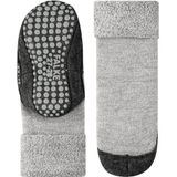 FALKE Cosyshoe Minis pantoffels voor kinderen, uniseks, antislip noppen, op de zool, betere grip, dik, warm, ademend, klimaatregeling, geurremmend, wol, 1 paar, Beige Sand Melange 4651, 21/22 EU