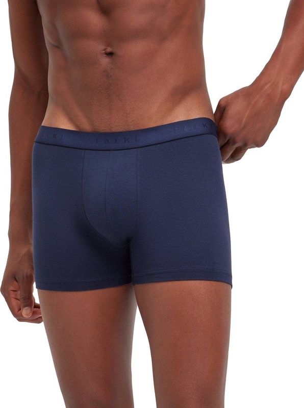 FALKE - Daily Comfort - Boxershorts - Donkerblauw - 2-pack van Egyptisch Katoen