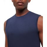 FALKE - Daily Comfort - Heren Top - Donkerblauw - 2-pack van Fijn Egyptisch Katoen