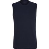 FALKE - Daily Comfort - Heren Top - Donkerblauw - 2-pack van Fijn Egyptisch Katoen