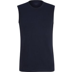 FALKE - Daily Comfort - Heren Top - Donkerblauw - 2-pack van Fijn Egyptisch Katoen