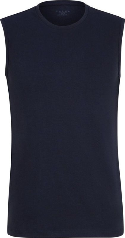 FALKE - Daily Comfort - Heren Top - Donkerblauw - 2-pack van Fijn Egyptisch Katoen