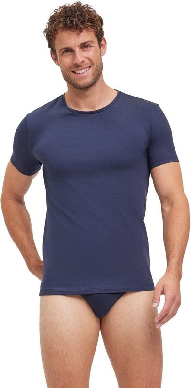 FALKE - Daily Comfort - Thermoshirts - Zwart - Egyptisch Katoen - 2-Pack