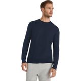 FALKE - Luxury Classic Crew Neck - Kasjmier Trui - Blauw