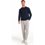 FALKE - Luxury Classic Crew Neck - Kasjmier Trui - Blauw
