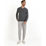 FALKE - Luxury Classic - Kasjmier Trui - Grijs