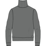 FALKE - Luxury Classic Rollneck - Kasjmier Coltrui - Grijs