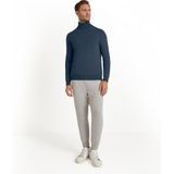 FALKE - Luxury Classic Rollneck - Kasjmier Coltrui - Blauw