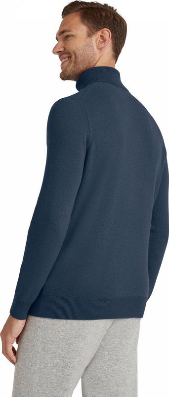 FALKE - Luxury Classic Rollneck - Kasjmier Coltrui - Blauw