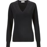 FALKE - Luxury Classic - Kasjmier Trui - Zwart