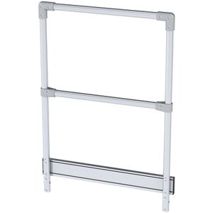 Hek voor platform, aan kopzijde, hoogte 1100 mm, voor breedte 800 mm