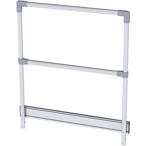 Hek voor platform, aan kopzijde, hoogte 1100 mm, voor breedte 1000 mm