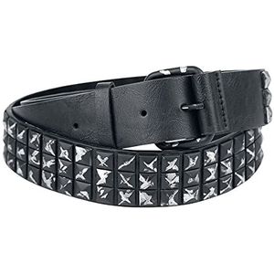 Rock Rebel by EMP Unisex Zwarte riem met studs in used look 100 cm