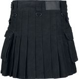 Forplay - Kilt - Korte Rok - Zwart