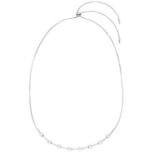 Firetti Perlenkette »Schmuck Geschenk Halsschmuck Halskette Silberkette Venezianerkette«, Made in Germany - mit Süßwasserzuchtperle