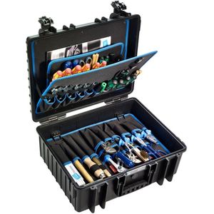 B&W - Gereedschapkoffer Tough Case Jet 6000 - Zwart - Polypropyleen - Inhoud 33 Liter