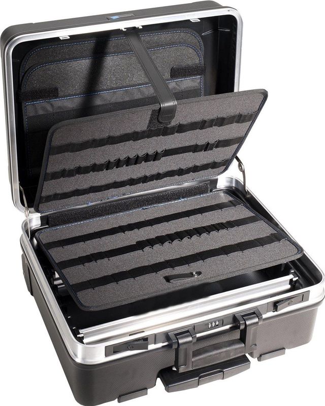 B & W International - Go Loops - Gereedschapskoffer - Zwart - ABS-Materiaal - Mobiel