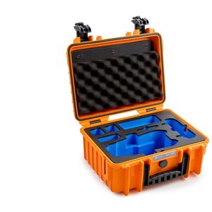 B&W International Drone Case Type 3000/O voor DJI Mavic 3/Fly More Combo (Koffer, Mavic 3), RC drone tassen, Oranje