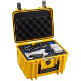 B&W International B&W Etui Type 2000 geel voor DJI Mini 4 Pro + Fly More Set (Hardschalige koffer, DJI Mini 4 Pro), RC drone tassen, Geel