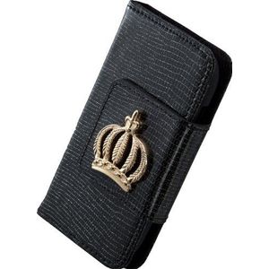 Glööckler 13697 Flip Case voor Samsung i8190 Galaxy S3 Mini Snake zwart