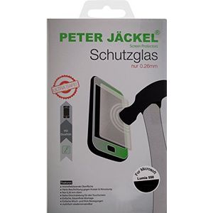 Peter Jäckel 15339 – displaybeschermfolie (gehard glazen folie) voor mobiele telefoon/smartphone, Microsoft, Lumia 550, glas, transparant)