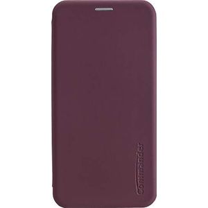 COMMANDER Book Case CURVE voor Samsung Galaxy A71 Soft Touch Bordeaux