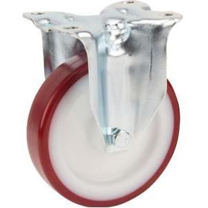 TENTE Polyurethaan band op polyamide velg, wiel-Ø x -breedte = 125 x 32 mm, bokwiel