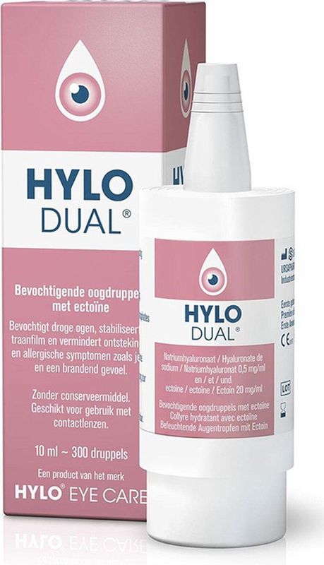 Hylo Oogdruppels DUAL 10 ml - Bevochtigend en Beschermend