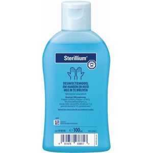 Sterillium - Handdesinfectiemiddel - 100ML - Alcohol - Kleurstofvrij - Parfumvrij