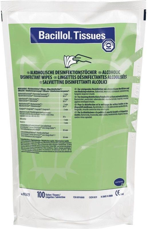 Zakdoeken - 100 Stuks - PAUL HARTMANN AG - Efficiënt - Eenvoudig in Gebruik