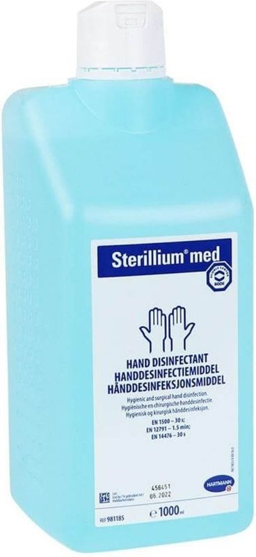 Sterillium MED Handdesinfectans 1000 ml - Ethanolbasis - Kleurstofvrij