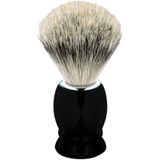 ERBE - Scheerkwast - Donkergrijs - Dassenhaar