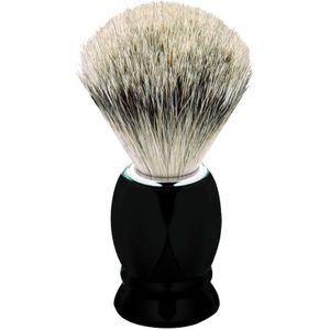 ERBE - Scheerkwast - Donkergrijs - Dassenhaar