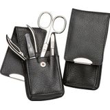 Becker Manicure - Manicure Set - Bruin - Leer - 4-delig