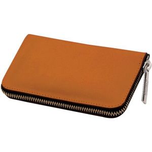 ERBE Manicureset Travel - Lichtbruin - 5-delig - Echt Leer