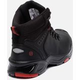 Baak - Brooklyn 6640 S3 - Werkschoenen - Zwart/Rood - Rundleer