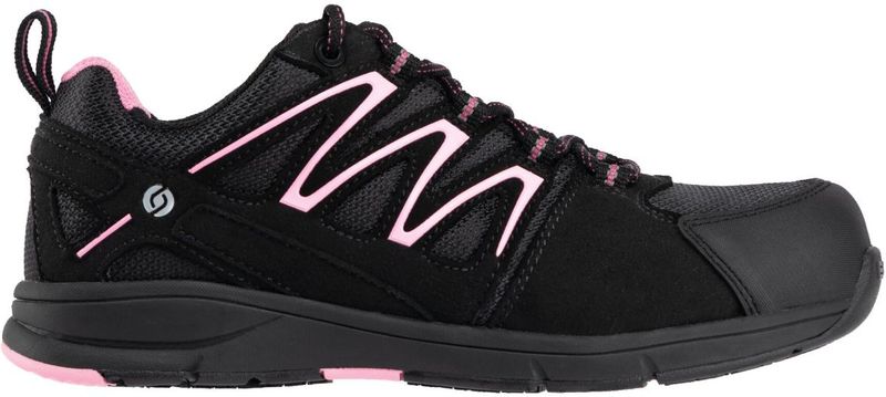 BAAK Damensicherheitsschuh Silvy2 Größe 41 schwarz / magenta - 34252-41