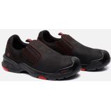 Baak - Brian - Instapper - Zwart/Rood - Volnerf Rundleder