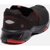 Baak - Brian - Instapper - Zwart/Rood - Volnerf Rundleder